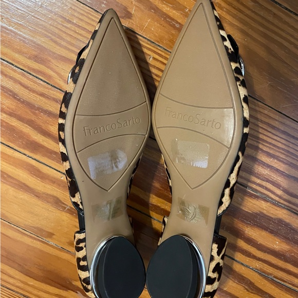 New Franco Sarto Haircalf Kiltie Flats - Picture 4 of 8